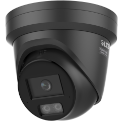 8MP AI Color 24/7 Turret — Black